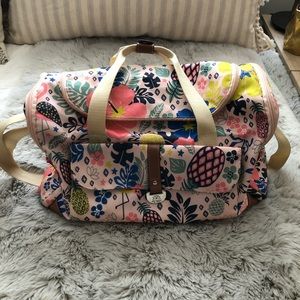 Colorful Lily Bloom Duffle Bag